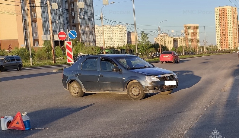 В Калуге при столкновении «Шкоды» и «Рено» пострадали люди