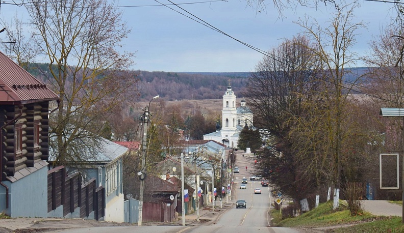 В Тарусе благоустроят «Красные ряды»