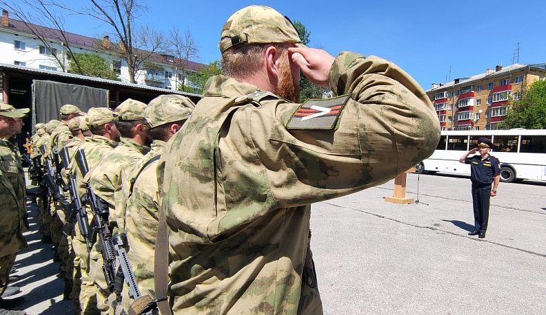 В Калугу вернулись омоновцы, освобождавшие Донбасс