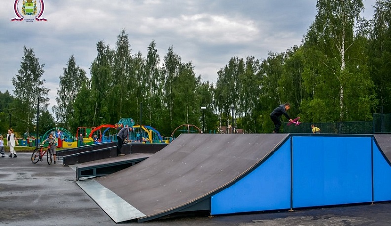 В Сухиничах появился новый скейт-парк