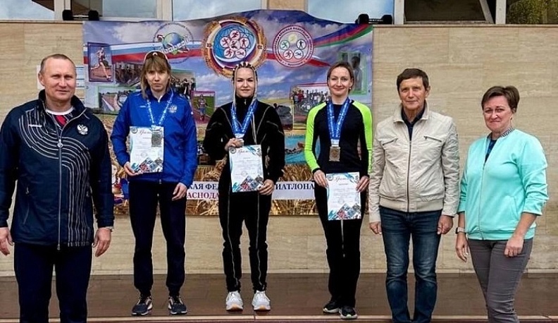 Калужане завоевали серебряные медали на кубке по полиатлону