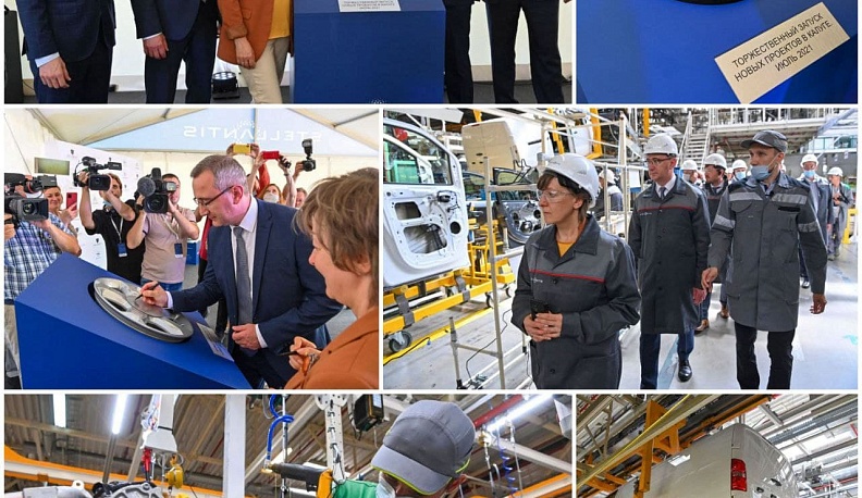 В Калуге на ПСМА Рус запустили производство мини-фургонов 