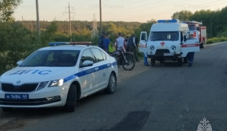 В Дзержинском районе в ДТП пострадал водитель мопеда
