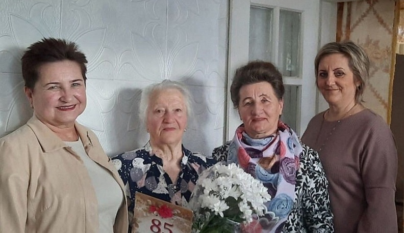 Узница фашистских лагерей из Ульяновского района отметила 85-летие