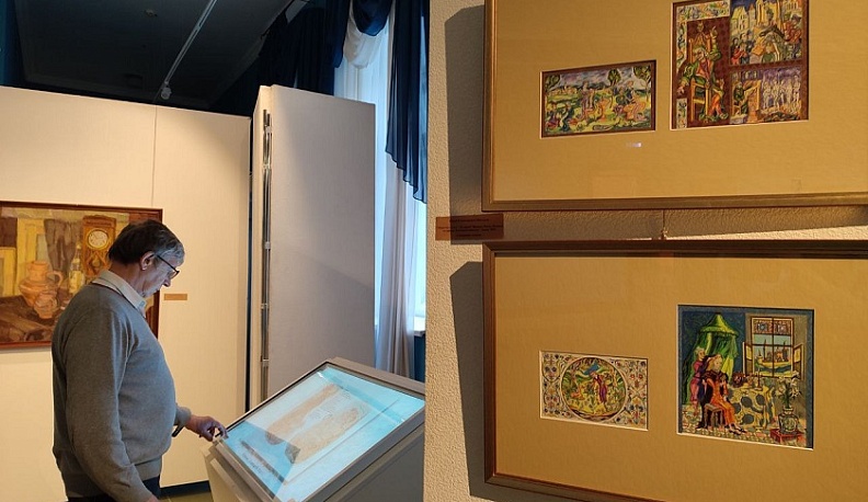 На выставку графики калужан пригласил устный журнал «Лад»