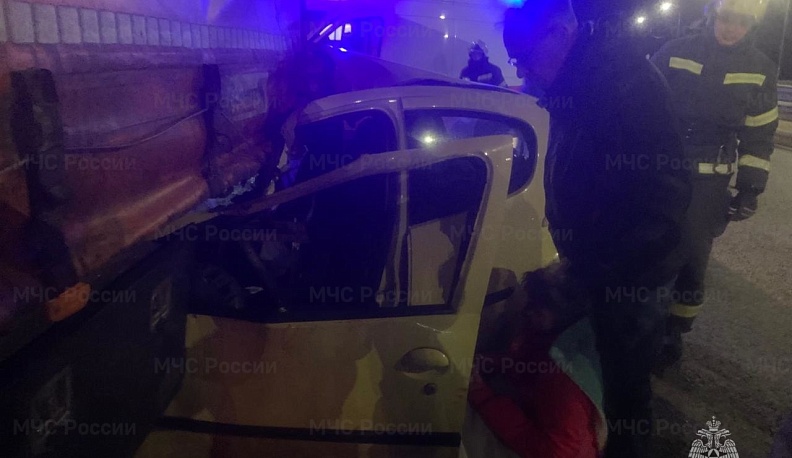 В деревне под Калугой произошло ДТП