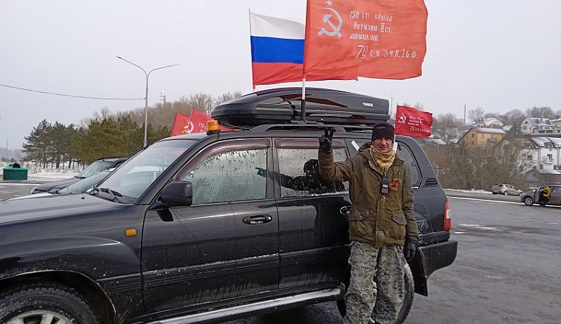В Калуге прошел автопробег в поддержку российской военной спецоперации по защите Донбасса