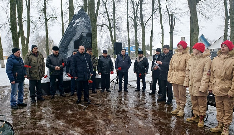 В Жиздре прошел митинг, посвященный выводу советских войск из Афганистана