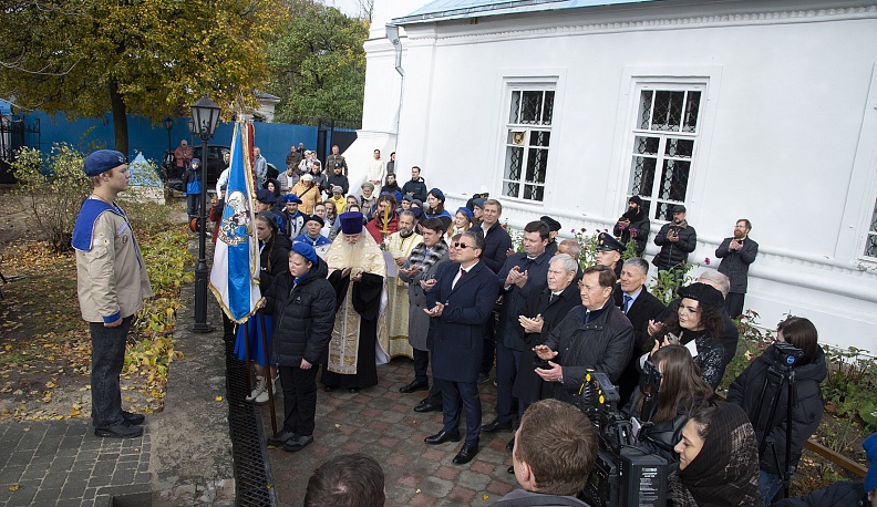 В Калуге открыли бюст великому российскому флотоводцу Федору Ушакову