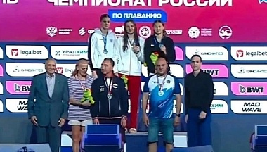 Калужские пловцы завоевали еще две медали на Чемпионате России в Казани