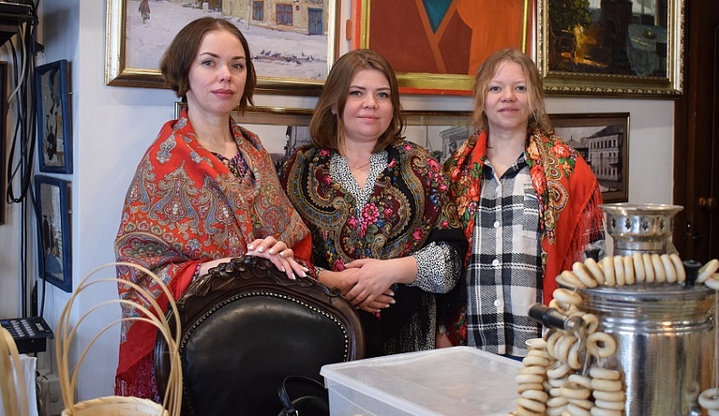 В Тарусе прошла Пасхальная ярмарка 