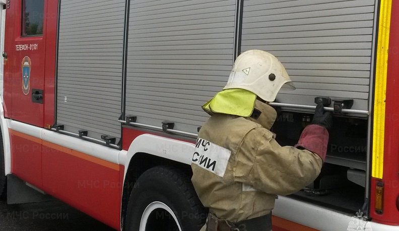 В Обнинске ночью сгорел автомобиль