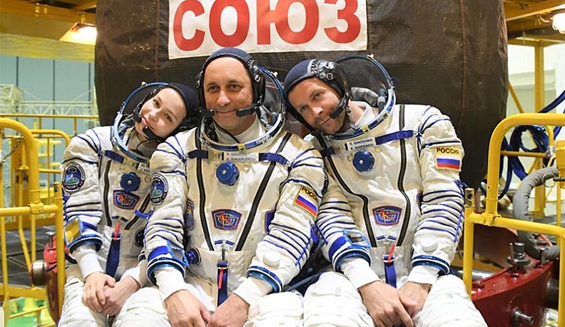 Юлия Пересильд перед полетом в космос побывала в Боровске