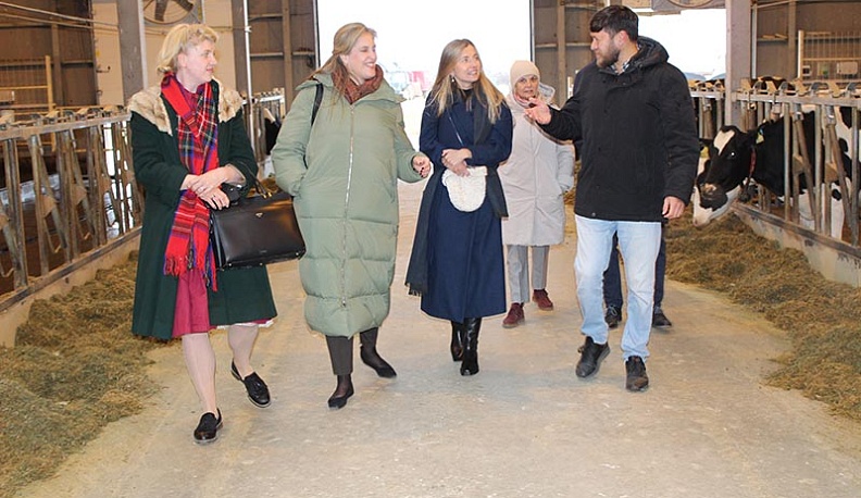 Представители Нидерландов увидели работу голландских технологий на калужской ферме