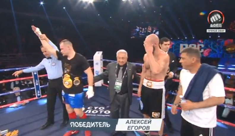 Обнинский боксер нокаутировал соперника из Украины в третьем раунде