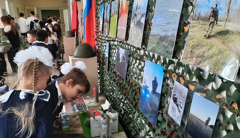 В Тарусе дети изучают историю войны в школьном музее