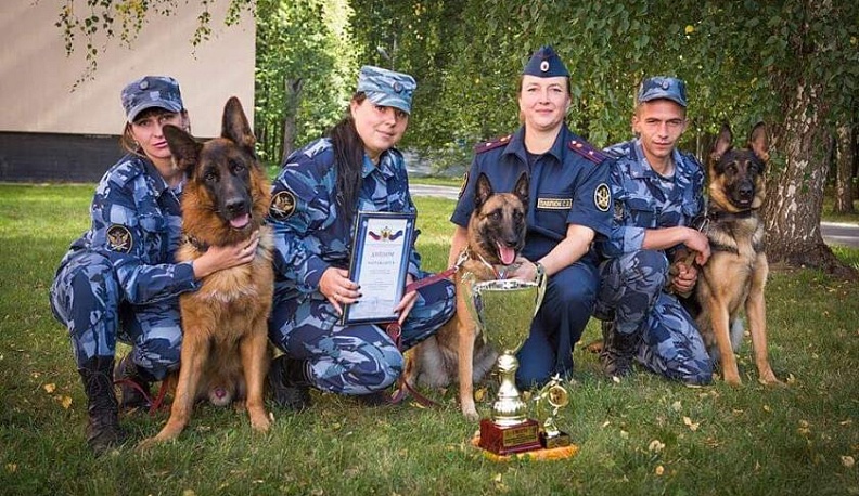Овчарка из Калуги - чемпион России по поиску наркотиков
