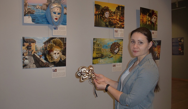 Калужский музей изобразительных искусств открыл выставку винтажных масок «Венецианский карнавал»