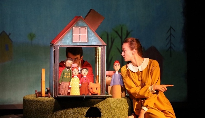 Калужский театр кукол продемонстрировал премьеру «Мышка ищет маму»