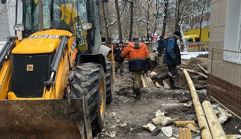  В Калуге ремонтируют теплосети
