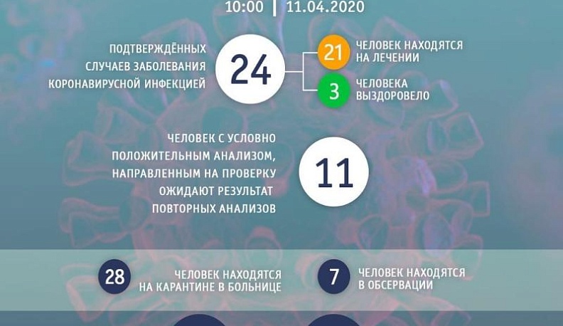 В Калужской области у 24 человек подтвердился коронавирус