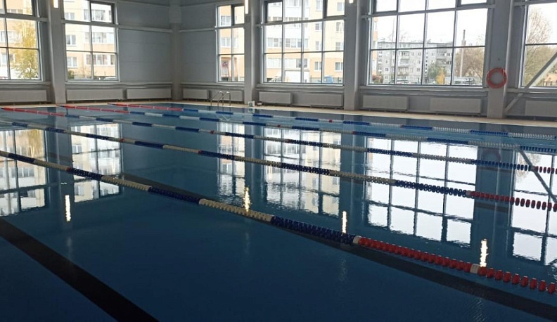 Президент России Владимир Путин по видеосвязи  открыл спорткомплекс с бассейном в Балабаново