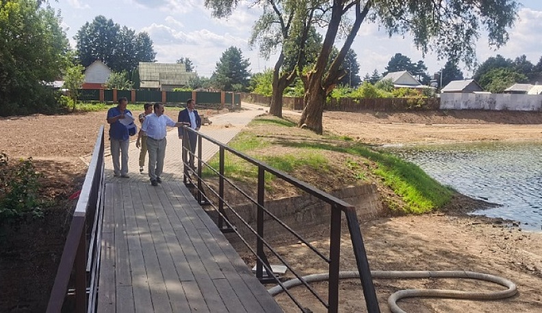 Геннадий Скляр побывал с рабочим визитом в Жуковском районе