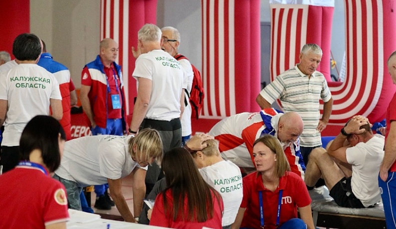 Калужане стали бронзовыми призёрами на IX Спартакиаде пенсионеров России