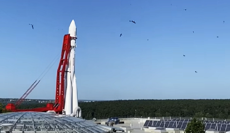 В Калуге обновили главную ракету города