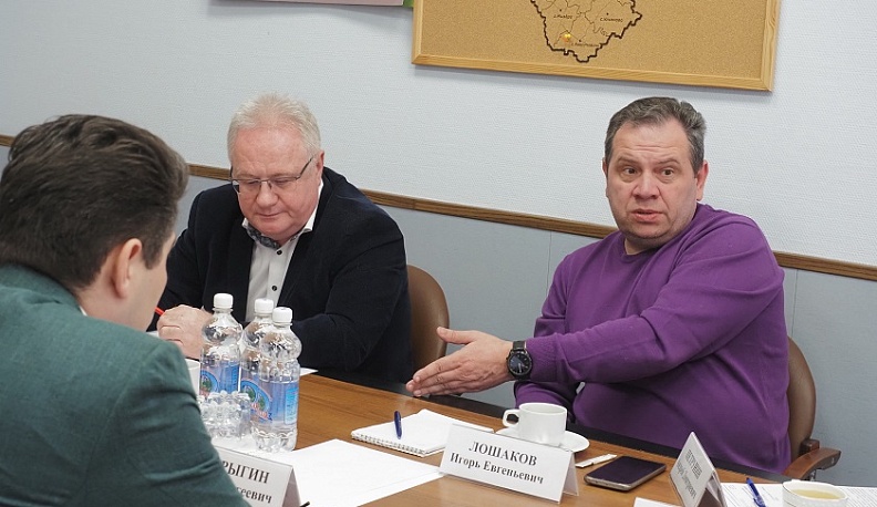 Геннадий Скляр в ТПП провел встречу с промышленниками и предпринимателями