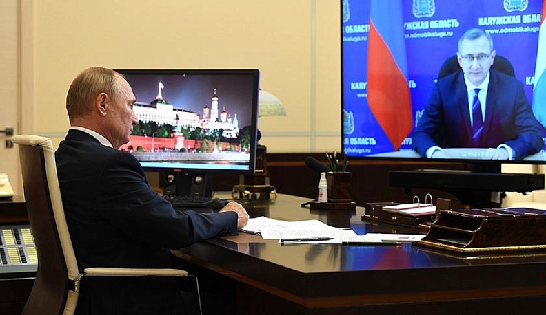 Владимир Путин пожелал успехов Владиславу Шапше