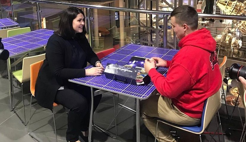 Слепой путешественник приехал снимать своё тревел-шоу в Калугу