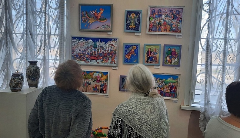 В Тарусе открылась выставка «Родные берега»