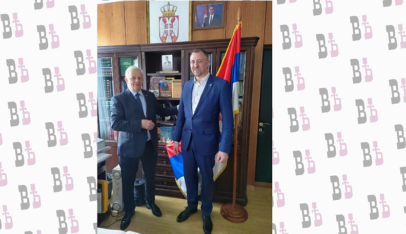 Стефан Генич встретился с Чрезвычайным и Полномочным Послом Республики Сербия в РФ