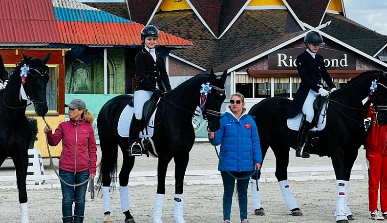 Спортсменка из Калуги завоевала бронзу Первенства России по выездке