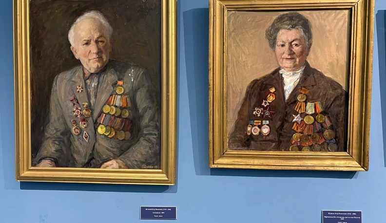 В музее изобразительных искусств открылась выставка художников-фронтовиков