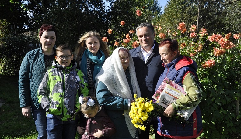 Участница освобождения Калуги отметила 100-летний юбилей