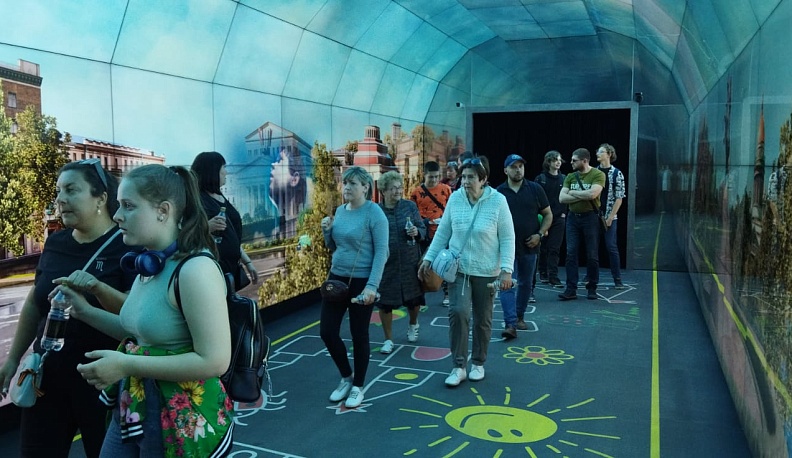 Жители Думиничского района побывали на экскурсии в парке «Патриот»