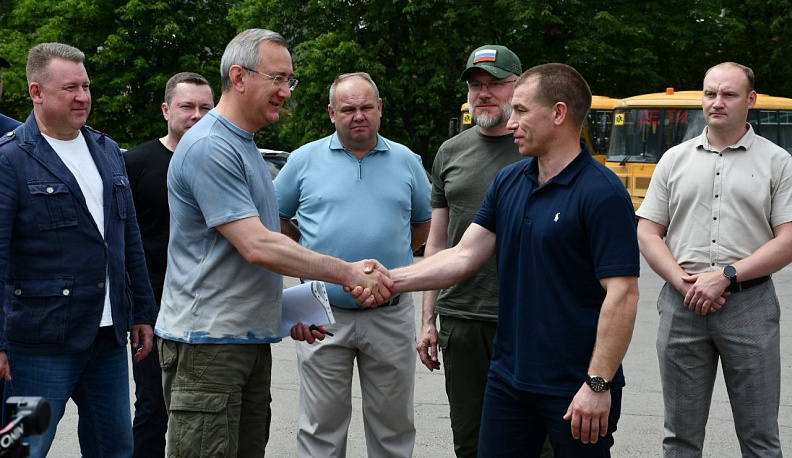 Владислав Шапша передал Первомайску гуманитарную помощь