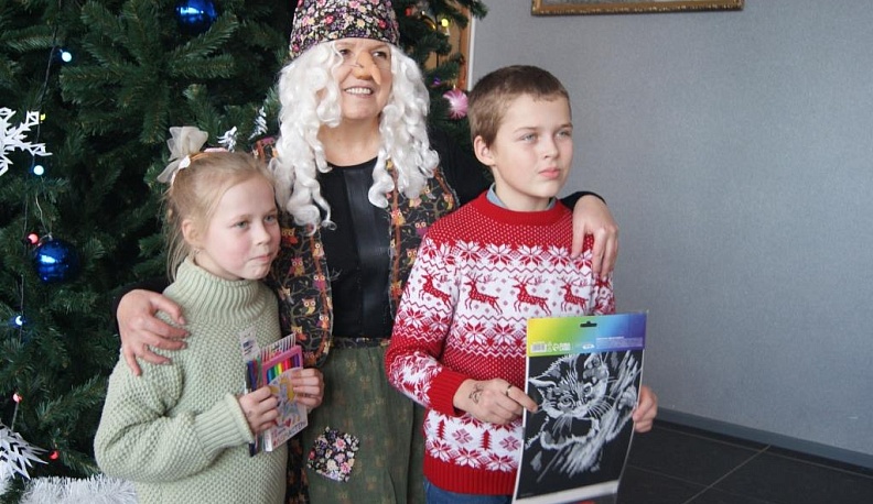 В Бетлице провели праздник для детей под старый Новый год