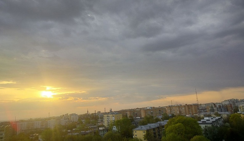 Калугу ожидает небольшой дождь