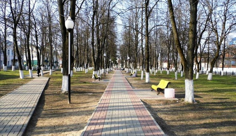 Детский омбудсмен Ольга Коробова осмотрела в Мосальске и Юхнове объекты благоустройства