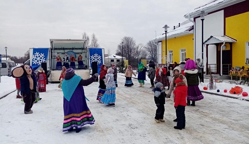 В Мосальском районе открыли новый сельский Дом культуры