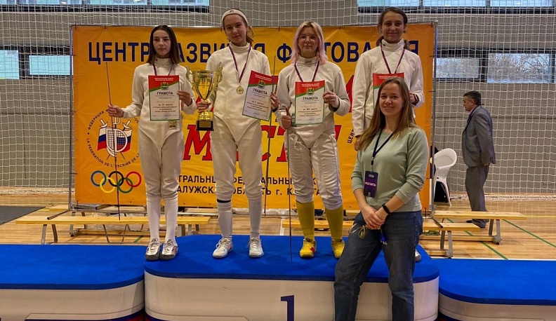 Калужские фехтовальщики завоевали четыре медали на Всероссийских соревнованиях