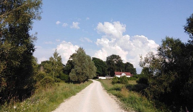 В Хвастовичском районе закончено обустройство дороги по инициативному проекту 