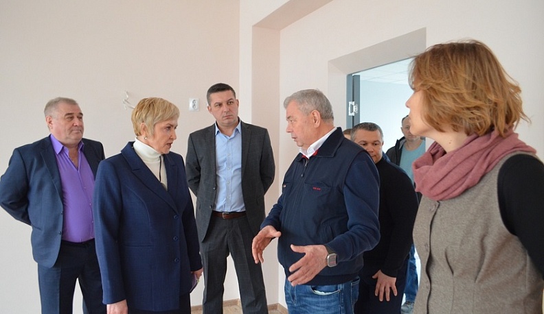 В Малоярославецком районе идёт капремонт Детчинской школы