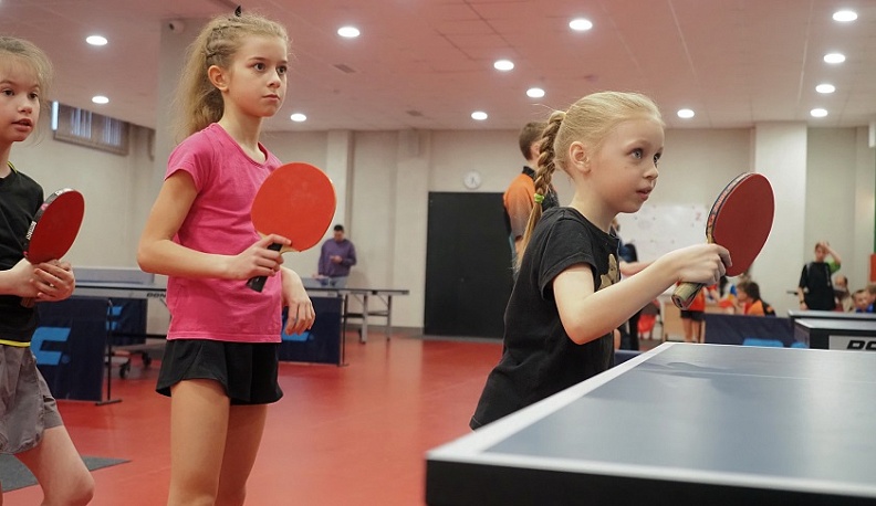 В Калуге открыли зал настольного тенниса