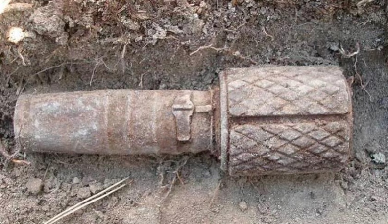 На территории монастыря Оптина Пустынь найдена граната