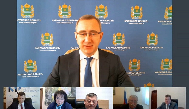 Владислав Шапша рассказал о реализации нацпроектов на территории Калужской области