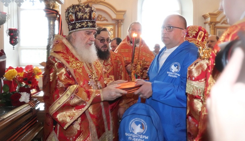 Мещовский Свято-Георгиевский мужской монастырь встретил паломников из разных мест России